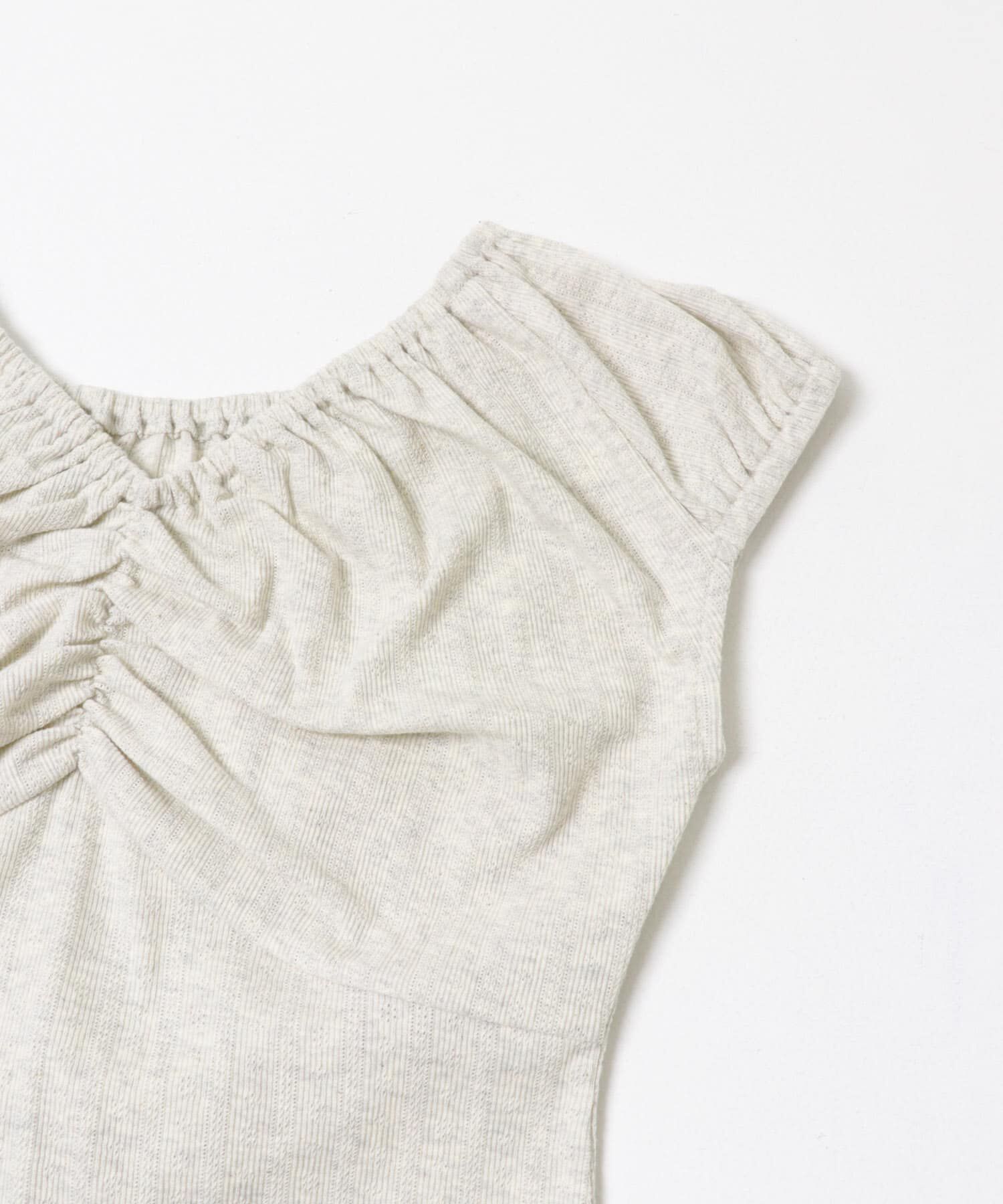 SENSE OF PLACE by URBAN RESEARCH「ギャザーネックカットトップ」|Tシャツ・カットソー|
