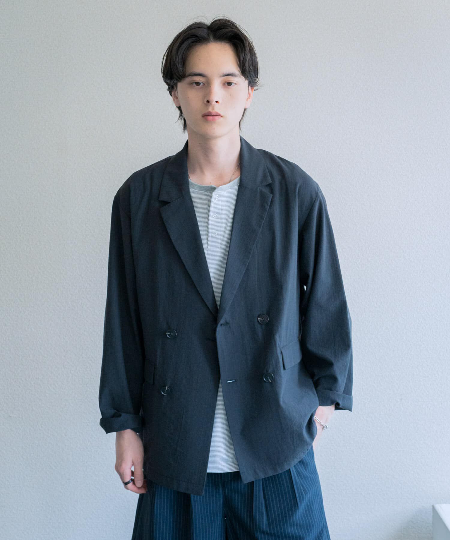 SENSE OF PLACE by URBAN RESEARCH「シアサッカーダブルジャケット」|その他|