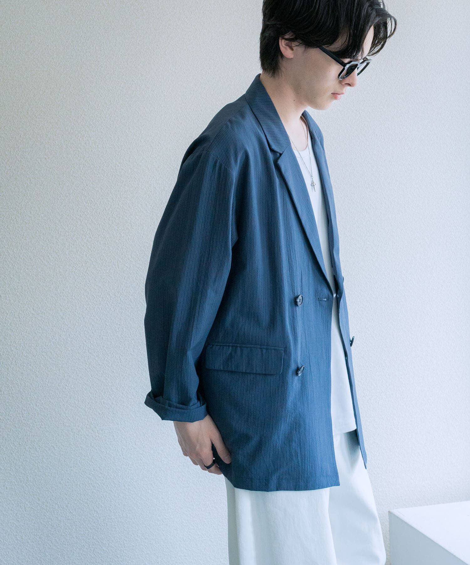 SENSE OF PLACE by URBAN RESEARCH「シアサッカーダブルジャケット」|その他|