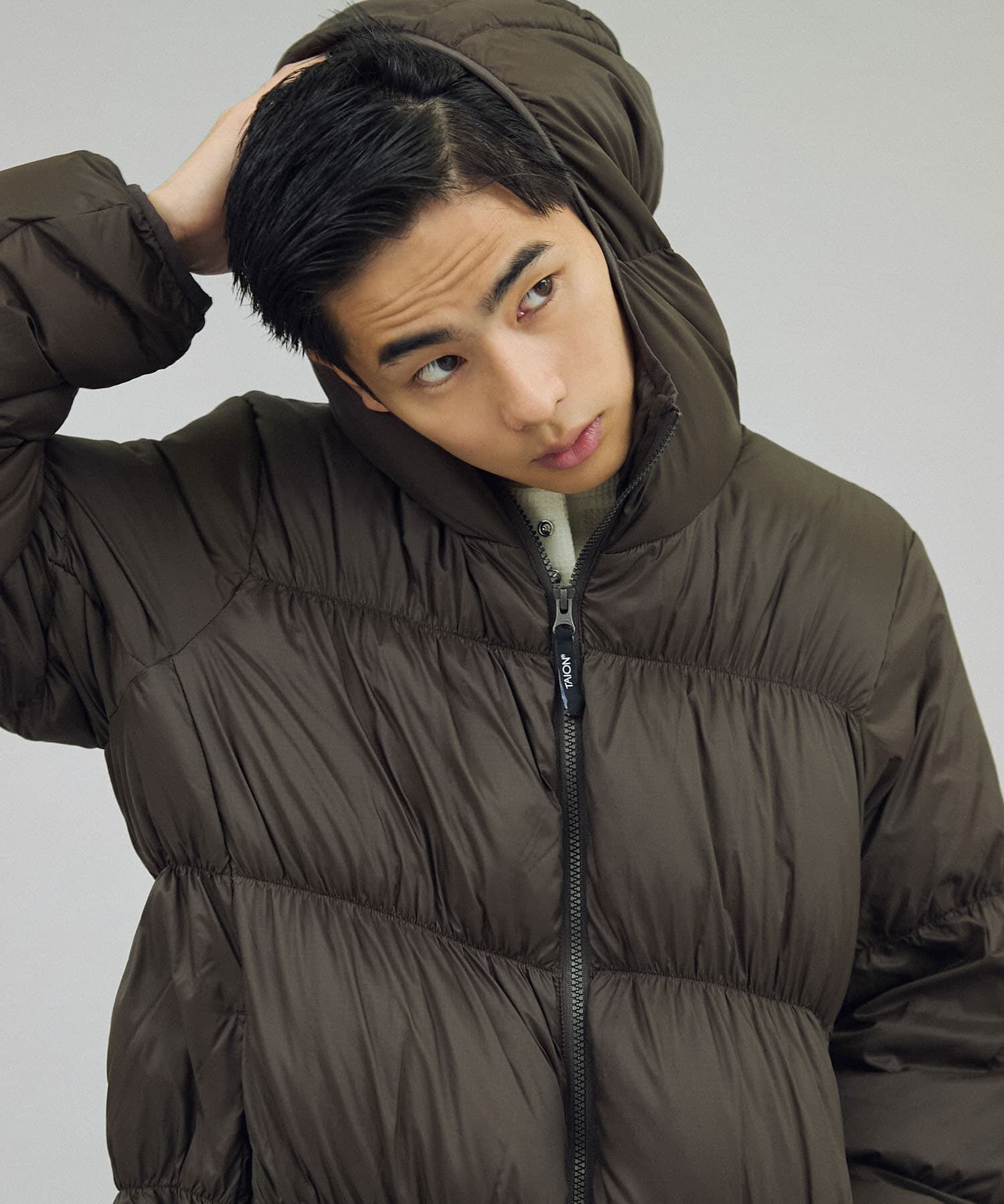 SENSE OF PLACE by URBAN RESEARCH「『別注』TAION&times;SENSE OF PLACE　ダウンフーディジャケット」|ダウン|