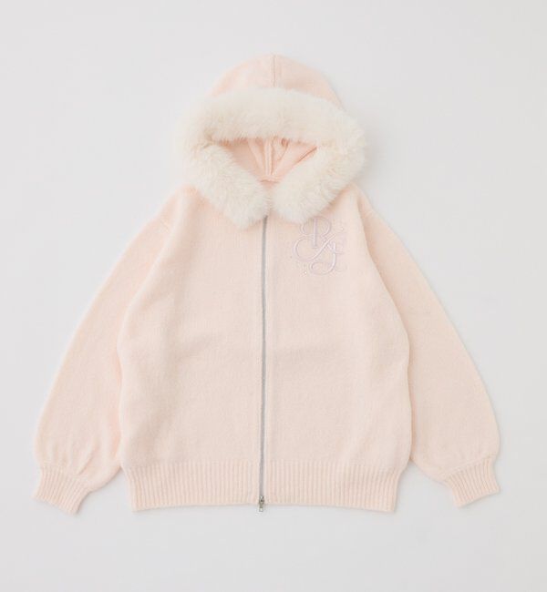  「【Premium order】ゆるたぽマシュマロフェイクファーパーカー」|ニット・セーター|