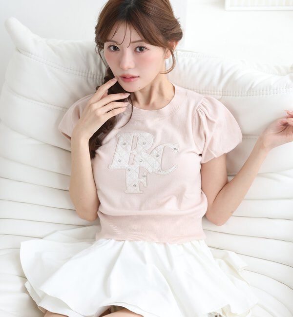  「【Premium order】レイヤード風フレアミニスカート/セットアップ可能」|スカート|