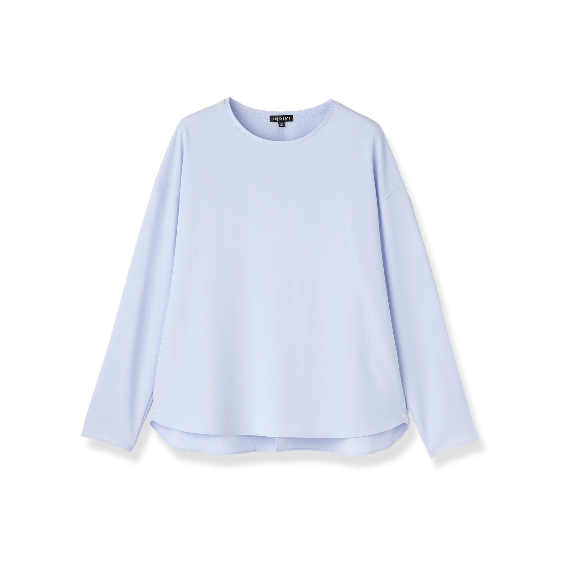 INDIVI「【吸汗速乾／さらっと】キレイめロンT」|Tシャツ・カットソー|