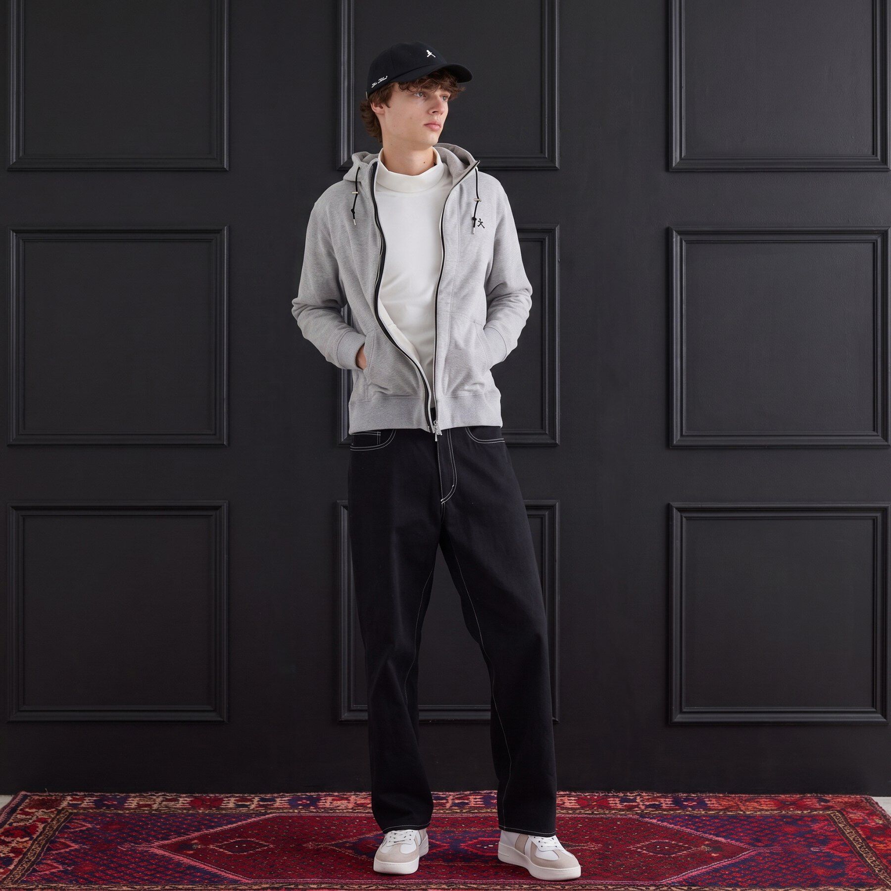 TAKEO KIKUCHI「【BOWLER HAT LABEL】ジップアップ スウェットパーカー」|パーカー|