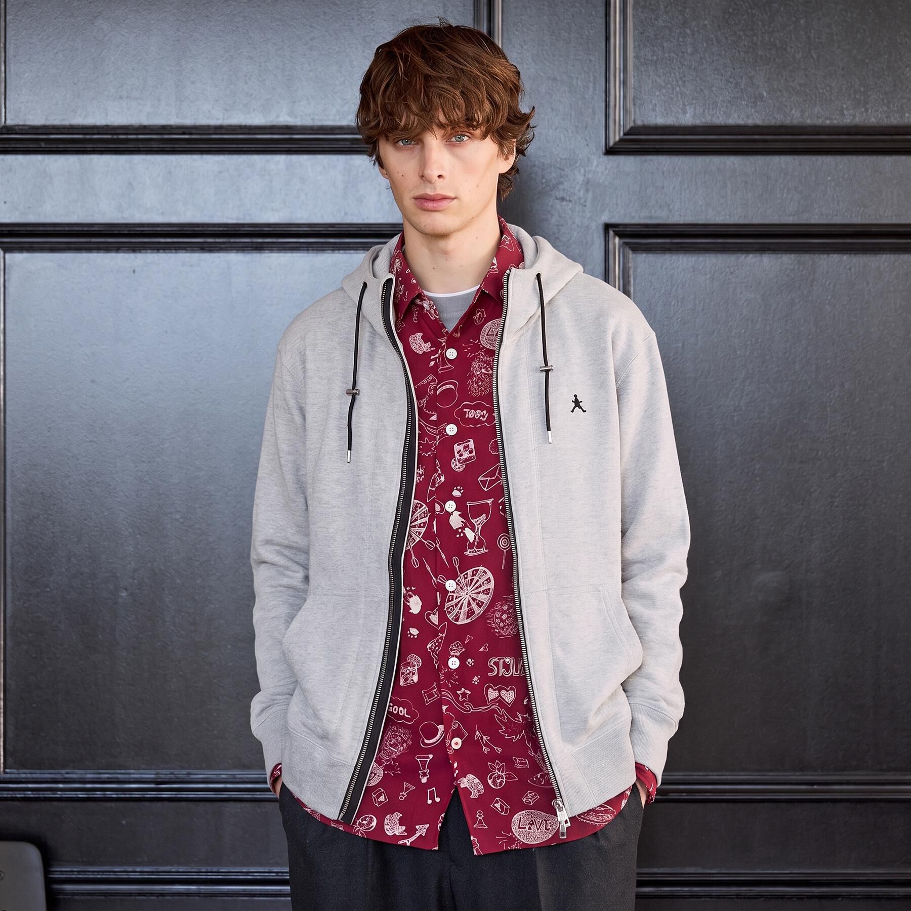 TAKEO KIKUCHI「【BOWLER HAT LABEL】ジップアップ スウェットパーカー」|パーカー|