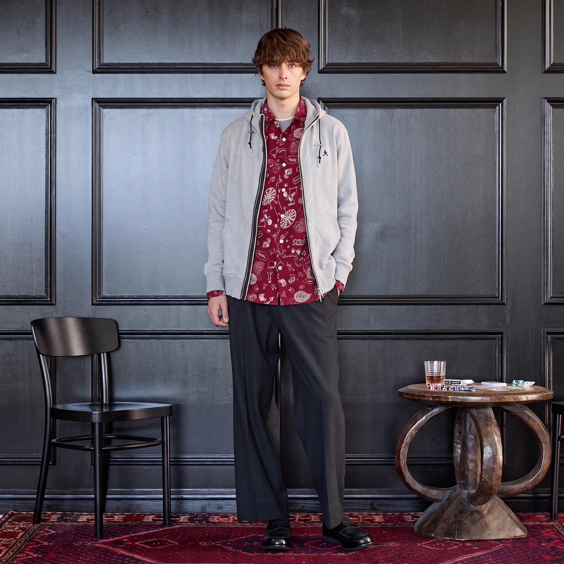 TAKEO KIKUCHI「【BOWLER HAT LABEL】ジップアップ スウェットパーカー」|パーカー|