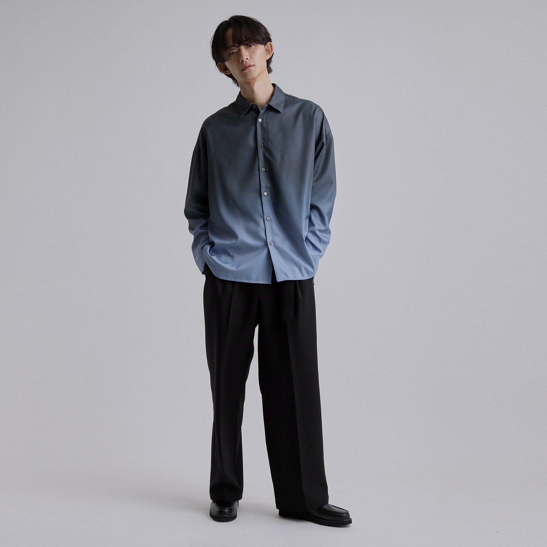 tk.TAKEO KIKUCHI「なめらかグラデーションシャツ」|シャツ・ブラウス|