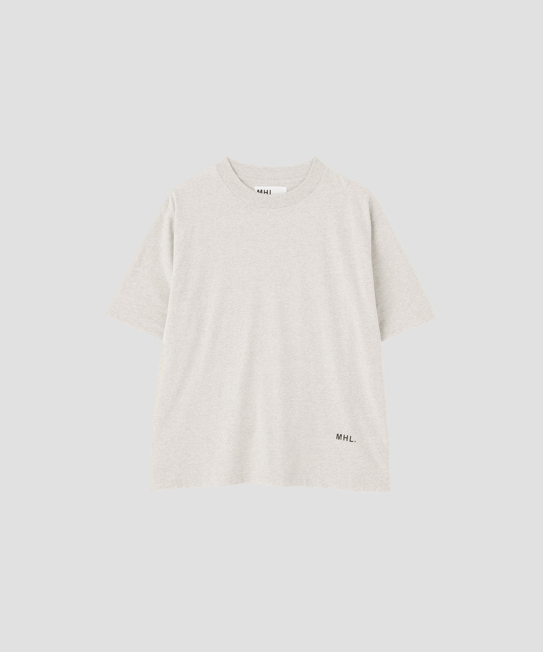 MHL.「UPCYCLED COTTON JERSEY TOP」|Tシャツ・カットソー|