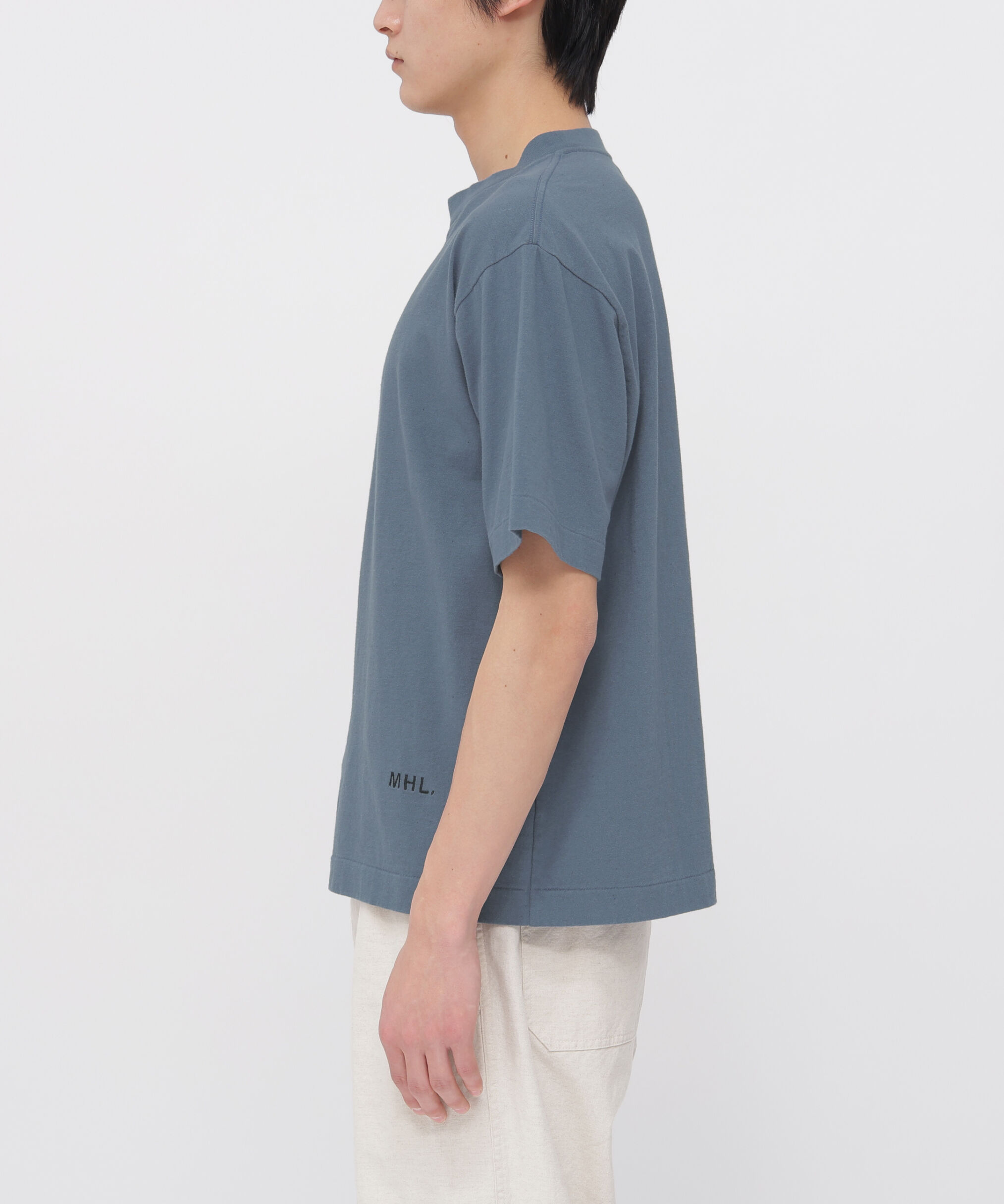 MHL.「UPCYCLED COTTON JERSEY TOP」|Tシャツ・カットソー|