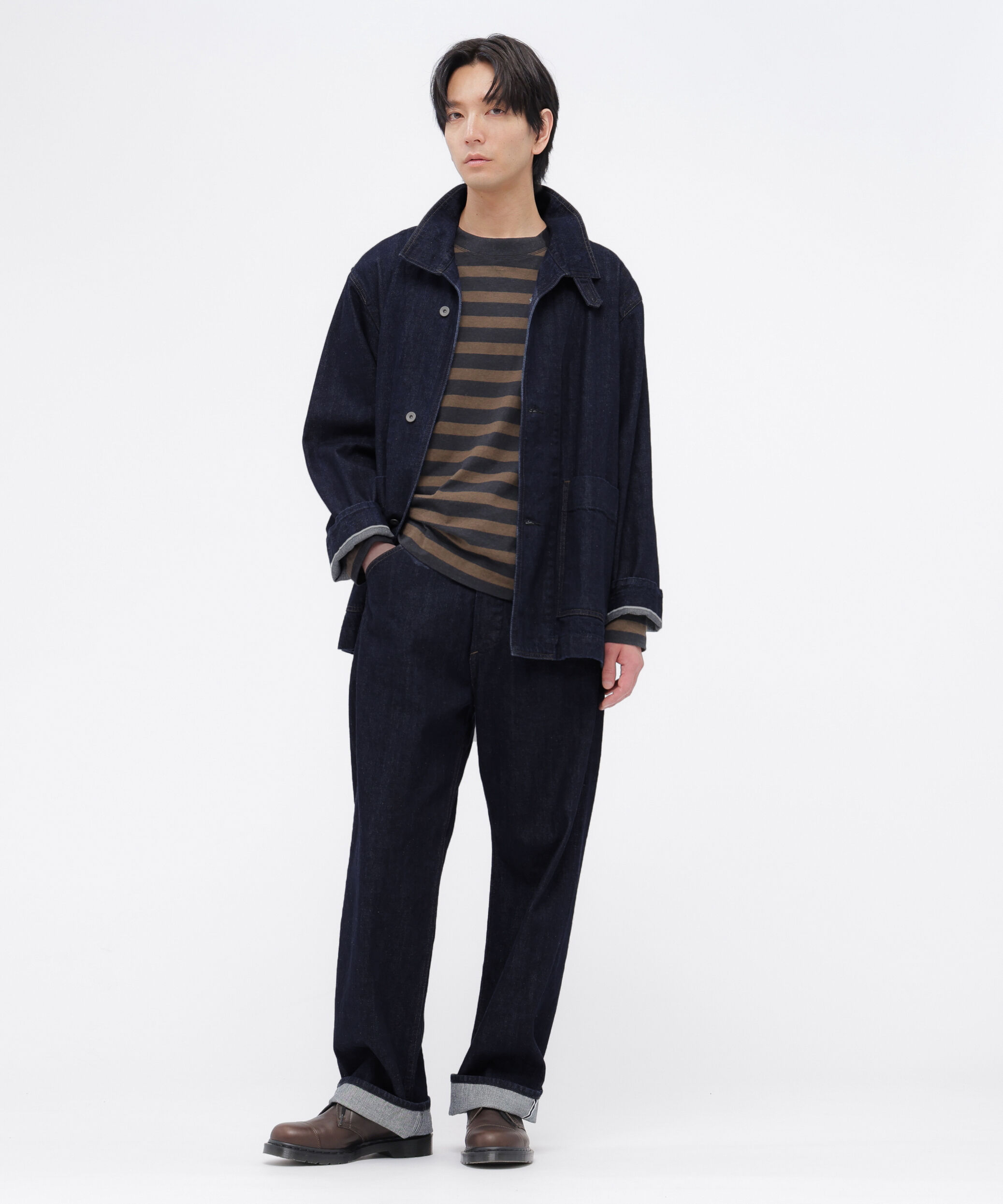 MHL.「CANTON DENIM BLOUSON」|ブルゾン・スタジャン|