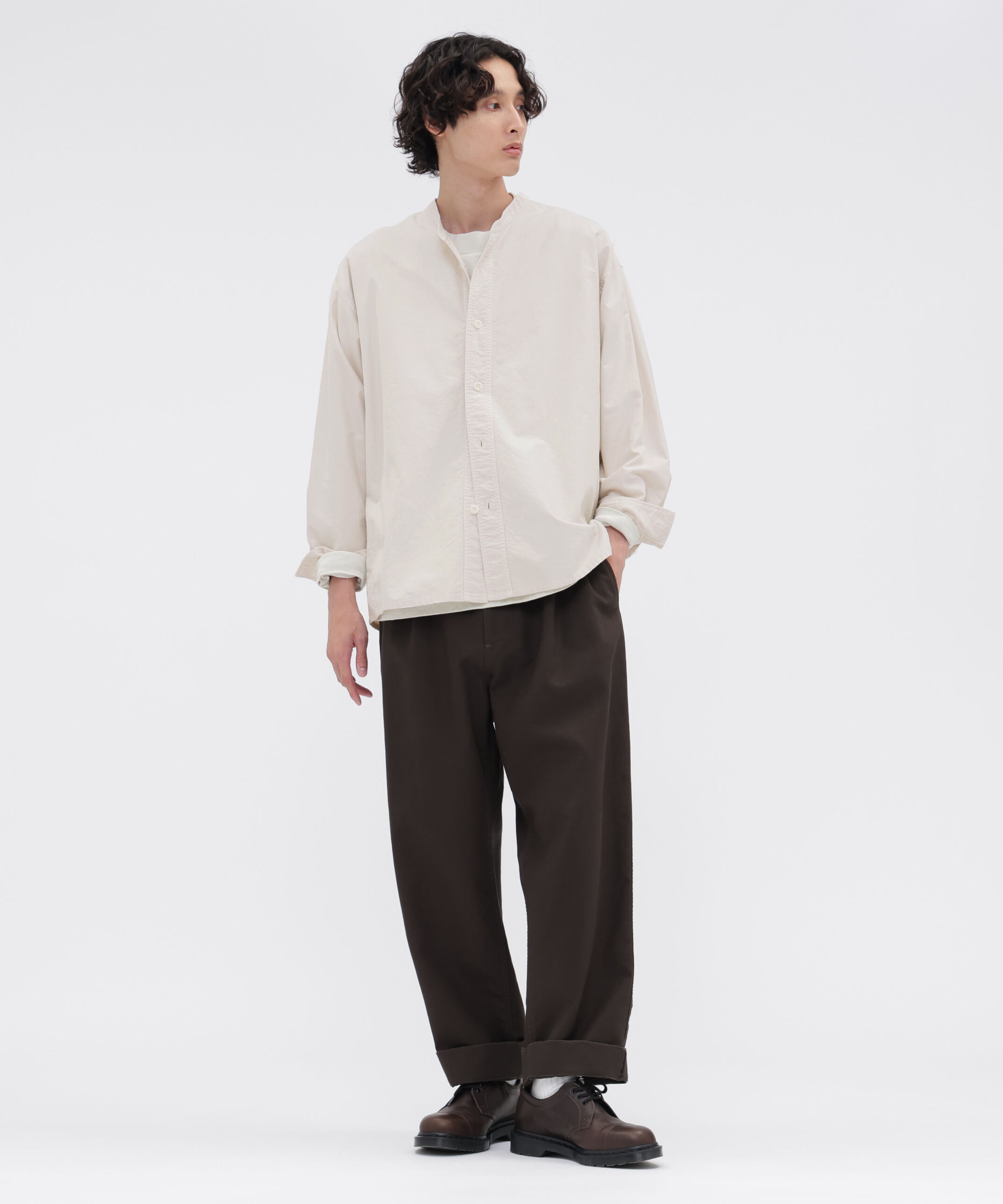 MHL.「SOFT HOPSACK SHIRT」|シャツ・ブラウス|