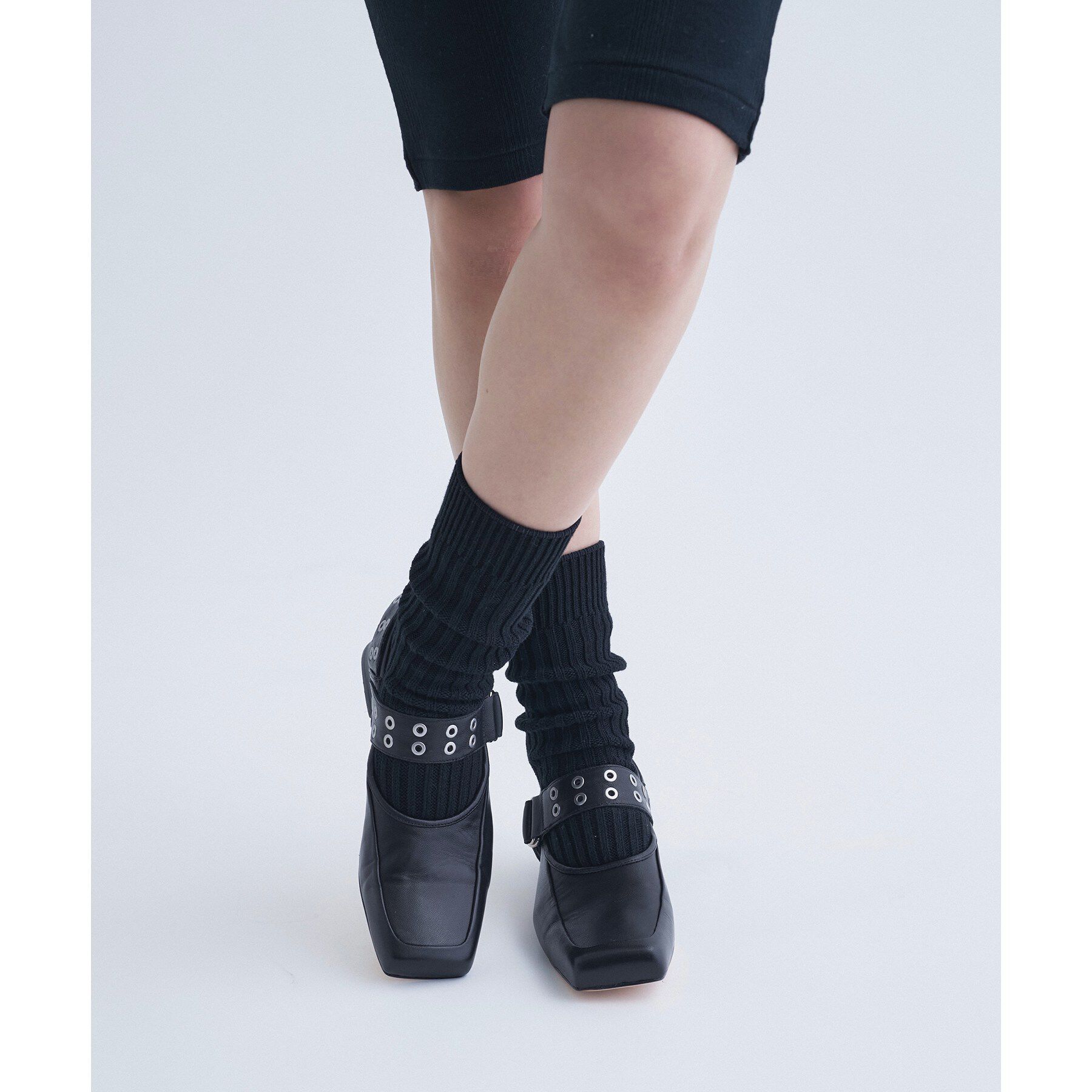 CODE A「ALM．｜JEWELER LEATHER PUMPS」|パンプス|