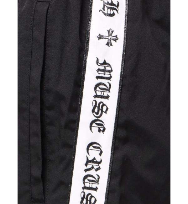 EVRIS「ラメラインワイドパンツ【セットアップ着用可能】」|カーゴ|