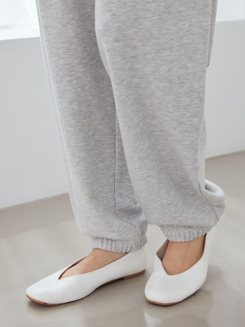 gelato pique「【ONLINE限定】【UVカット】お散歩ドッグワンポイント裏毛プルオーバー&ロングパンツセット」|ルームウェア|