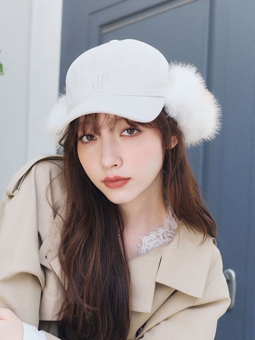 LILY BROWN「イヤーフラップキャップ」|キャップ・キャスケット|IVR