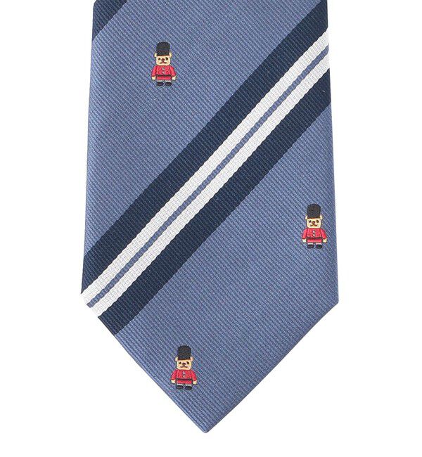MACKINTOSH PHILOSOPHY「BUCKINGHAM BEAR&times;ストライプ レギュラータイ」|ネクタイ・蝶ネクタイ|