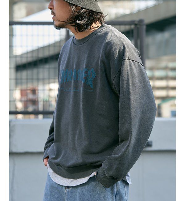 VENCE share style「THRASHER スラッシャー ピグメントスウェット」|スウェット・ジャージ|