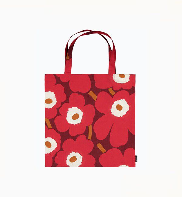 Marimekko「Pieni Unikko ファブリックバッグ44X43cm」|トートバッグ|