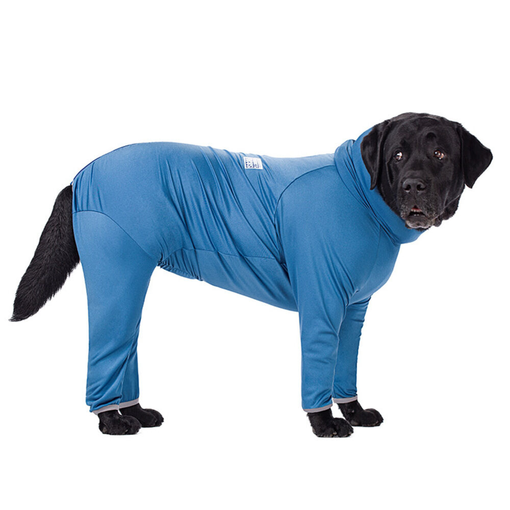 BACKYARD FAMILY「大型犬 つなぎ 犬 通販 ラッシュガード カバーオール ドッグウェア ドッグウエア 犬服 犬の服」|その他|ブルー1