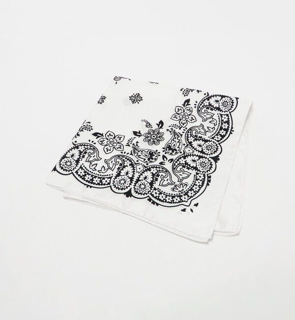 ODETTE E ODILE「＜AULENTTI＞ BANDANAScarf64」|バンダナ・スカーフ|WHITE