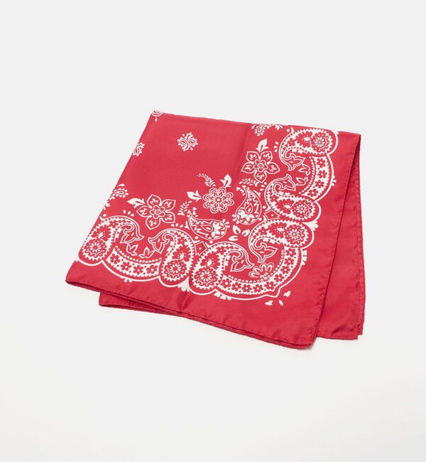 ODETTE E ODILE「＜AULENTTI＞ BANDANAScarf64」|バンダナ・スカーフ|RED