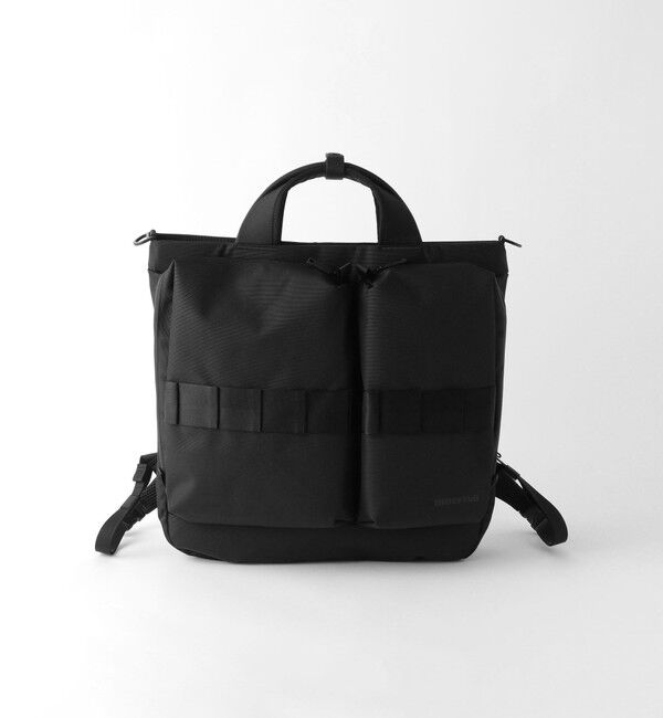 UNITED ARROWS green label relaxing「＜BRIEFING＞SW FLYERS HELMET BAG ヘルメットバッグ」|トートバッグ|BLACK