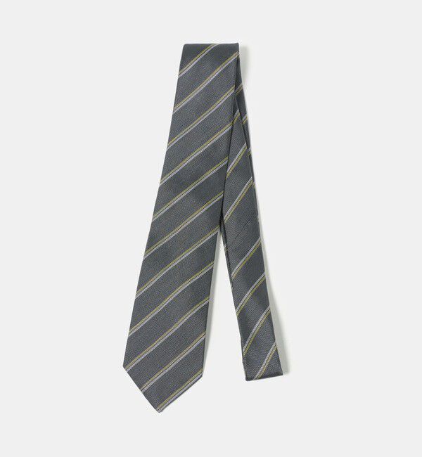UNITED ARROWS green label relaxing「GLR シルク3 8.0cm ストライプ1 ネクタイ」|ネクタイ・蝶ネクタイ|