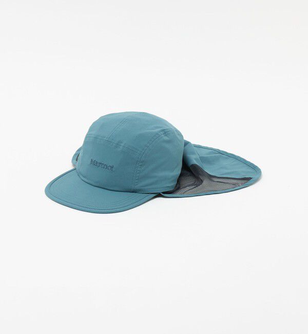 UNITED ARROWS green label relaxing「＜Marmot＞リップストップ サンシェードジェット キャップ / キッズ  」|キャップ・キャスケット|TURQUOISE