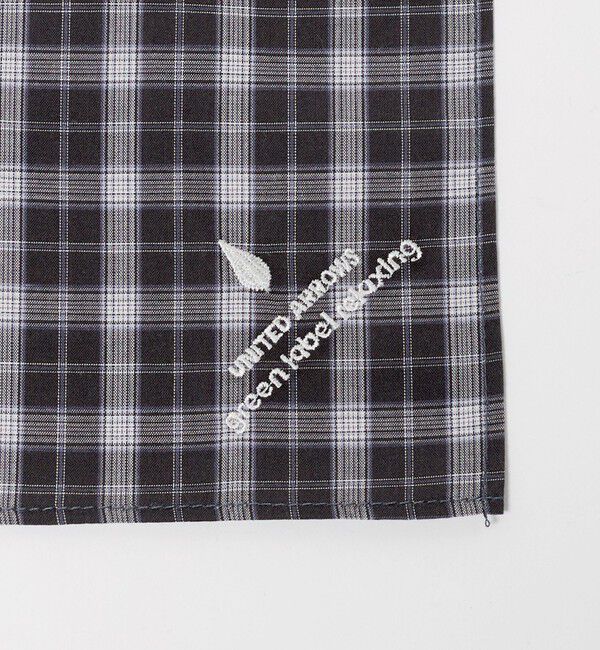 UNITED ARROWS green label relaxing「GLR ファイン エンブロイダリー 刺しゅう ハンカチ」|ハンカチ|