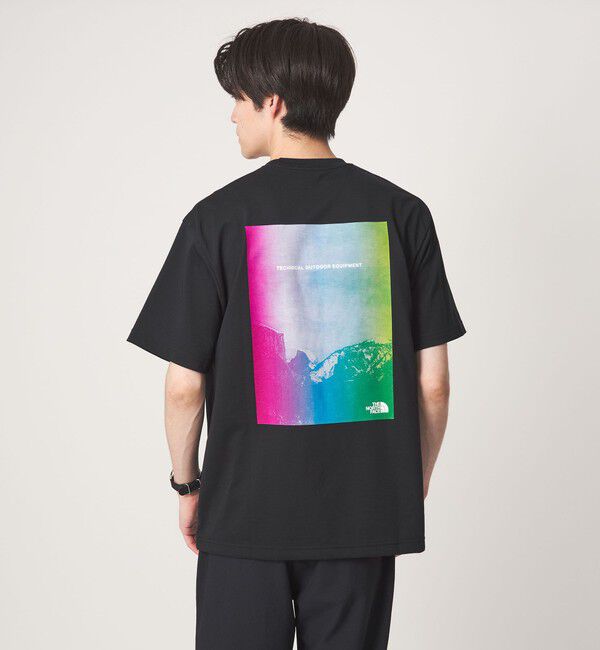 UNITED ARROWS green label relaxing「【WEB限定】＜THE NORTH FACE＞テクニカル アウトドア 半袖 Tシャツ」|Tシャツ・カットソー|BLACK