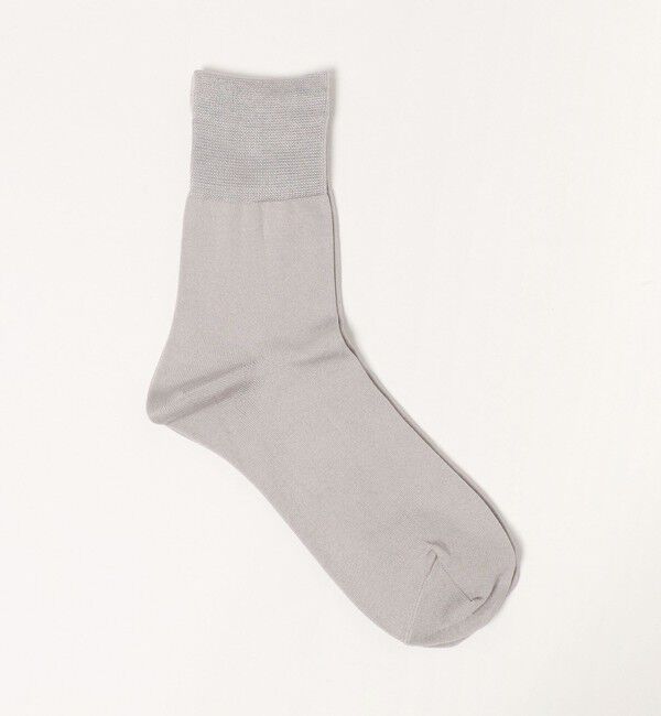 STEVEN ALAN「＜Steven Alan＞シルク ミックス ショート ソックス」|ソックス|LT.GRAY