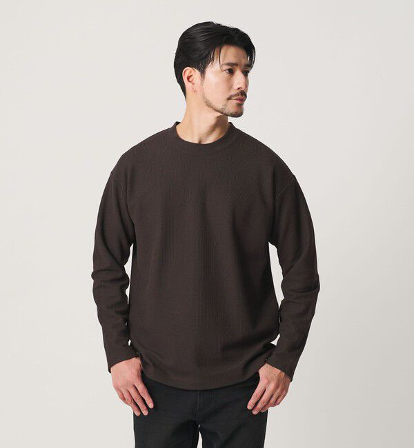 BEAUTY&YOUTH UNITED ARROWS「【WEB限定 WARDROBE SMART】エアリー カノコ  カットソー 【抗菌・防臭】」|Tシャツ・カットソー|
