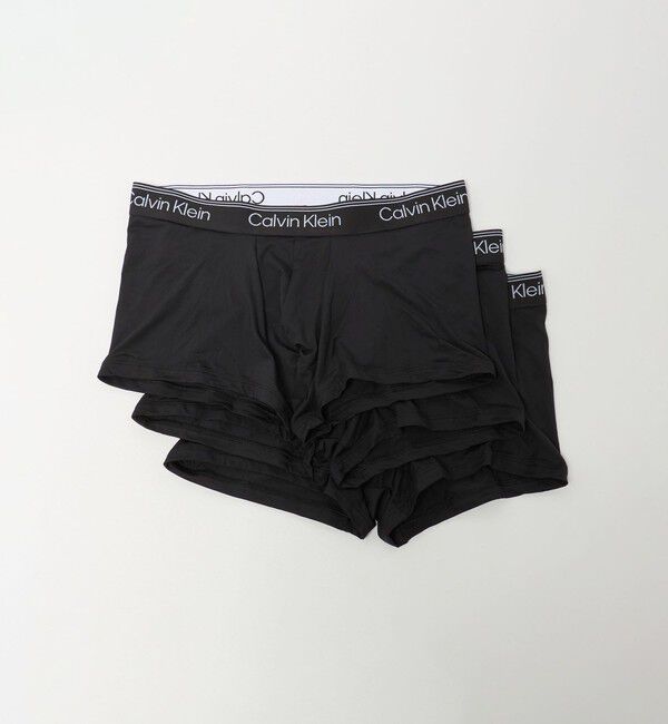 BEAUTY&YOUTH UNITED ARROWS「＜Calvin Klein＞ローライズ ボクサー パンツ 3枚組」|インナー|BLACK