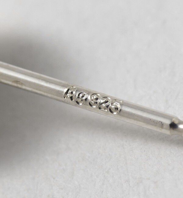 BEAUTY&YOUTH UNITED ARROWS「＜eoa＞ストーン マラカイト スタッズ ピアス 片耳用」|ピアス|