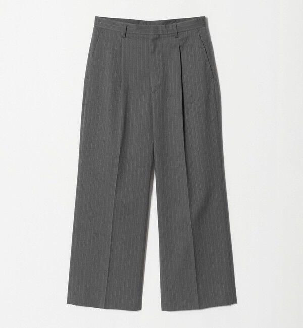 BEAUTY&YOUTH UNITED ARROWS「ピンストライプ ワイド ストレート スラックス NO.10」|チノ|