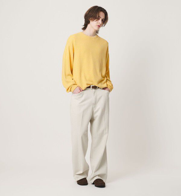 BEAUTY&YOUTH UNITED ARROWS「リッチ テクスチャード ニット ウォッシャブル」|ニット・セーター|