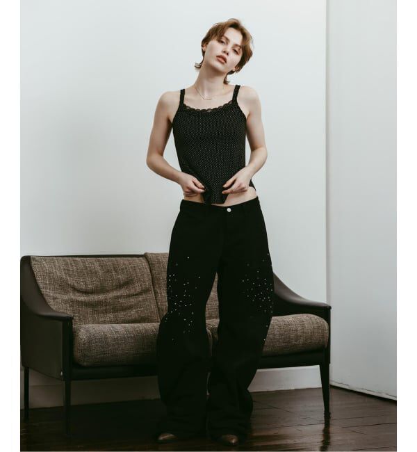 JOINT WORKS「Knuth Marf / クヌースマーフ lace detail camisole」|キャミソール|