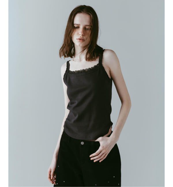 JOINT WORKS「Knuth Marf / クヌースマーフ lace detail camisole」|キャミソール|