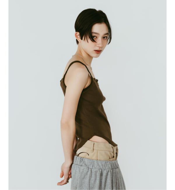 JOINT WORKS「Knuth Marf / クヌースマーフ lace detail camisole」|キャミソール|
