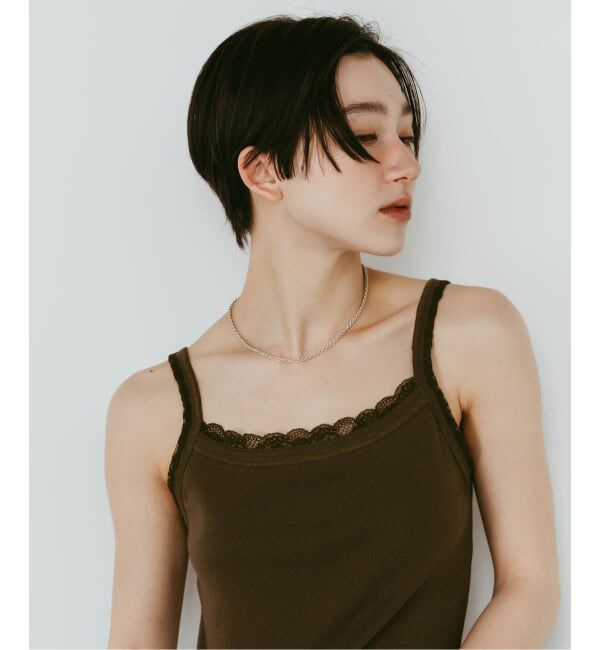 JOINT WORKS「Knuth Marf / クヌースマーフ lace detail camisole」|キャミソール|
