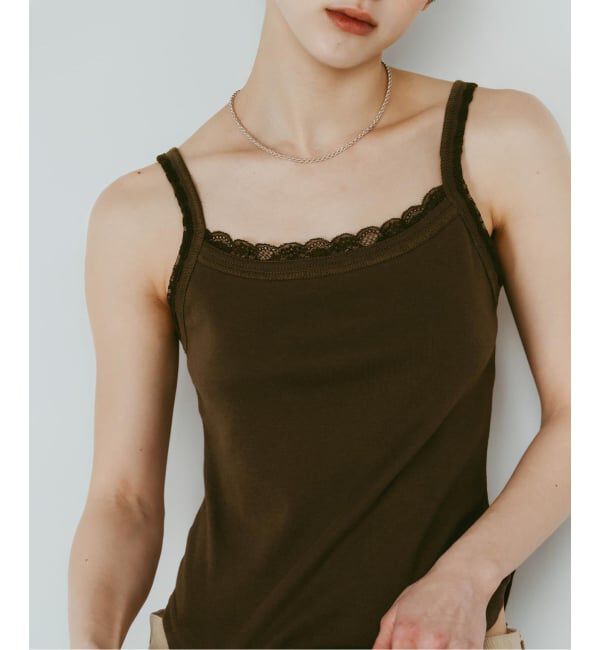 JOINT WORKS「Knuth Marf / クヌースマーフ lace detail camisole」|キャミソール|