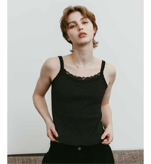 JOINT WORKS「Knuth Marf / クヌースマーフ lace detail camisole」|キャミソール|