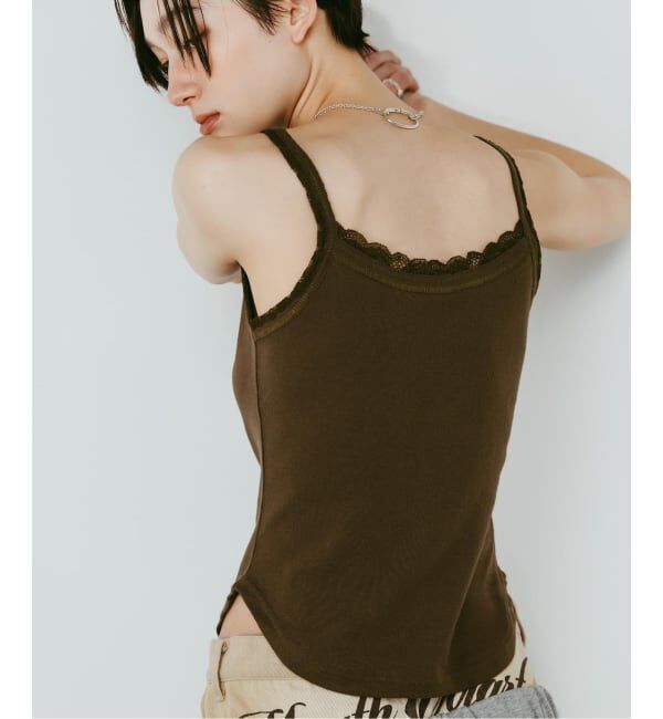 JOINT WORKS「Knuth Marf / クヌースマーフ lace detail camisole」|キャミソール|