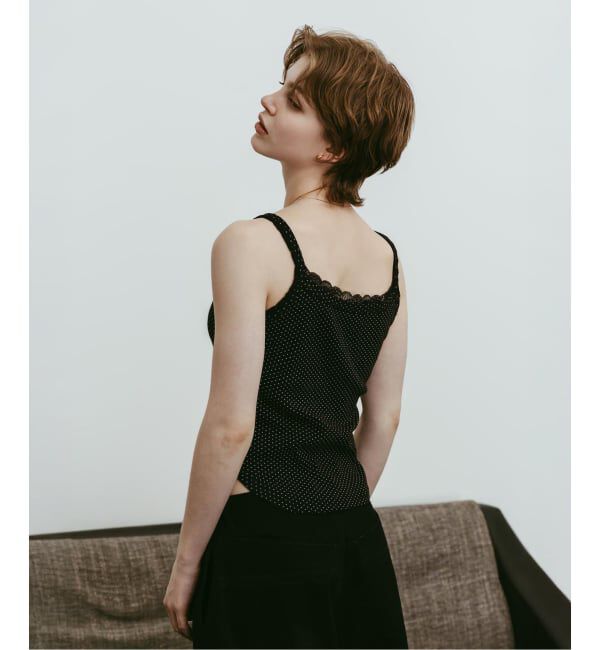 JOINT WORKS「Knuth Marf / クヌースマーフ lace detail camisole」|キャミソール|