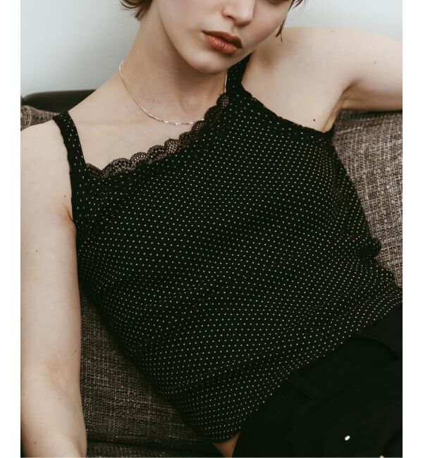 JOINT WORKS「Knuth Marf / クヌースマーフ lace detail camisole」|キャミソール|