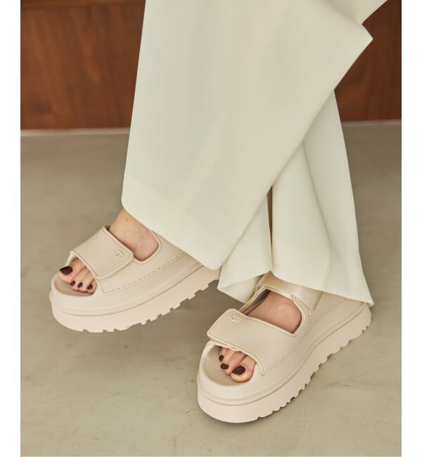 Plage「《WEB限定追加》UGG / アグ THE GOLDEN GLOW サンダル」|サンダル|ベージュ