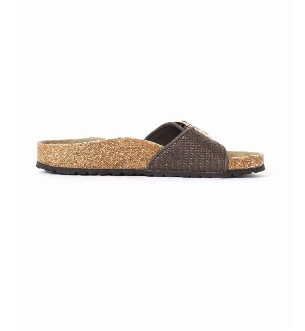 Plage「BIRKENSTOCK / ビルケンシュトック Madrid Big Buckle Raffia サンダル」|サンダル|