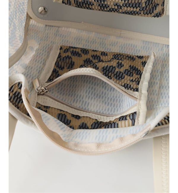 IENA「《洗濯機洗い可》qbag paris/キューバッグ パリ 別注NEST ZIP S バッグ」|トートバッグ|