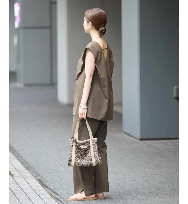 IENA「《洗濯機洗い可》qbag paris/キューバッグ パリ 別注NEST ZIP S バッグ」|トートバッグ|