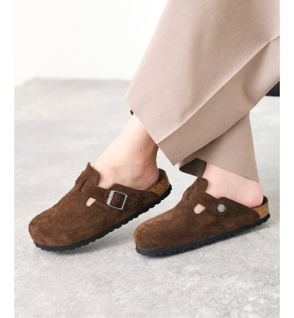 SLOBE IENA「《WEB限定サイズあり》BIRKENSTOCK/ビルケンシュトック Boston」|スリッポン|